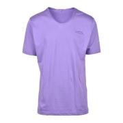 Daniele Alessandrini Tshirt Purple, Herr