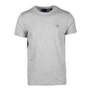 Gant Bomull T-shirt Gray, Herr