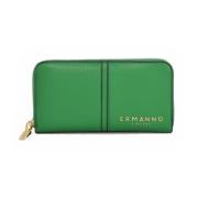 Ermanno Scervino Firenze Plånbok i Polyuretan Green, Dam