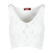 Max Mara Studio Top White, Dam