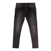 Liu Jo Skinny Stretch Denim Jeans Gray, Herr