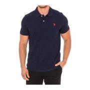 U.s. Polo Assn. Pikétröja med kort ärm Blue, Herr