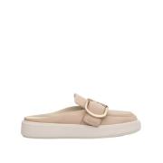 Santoni Andromeda Sliders - Vit White, Dam