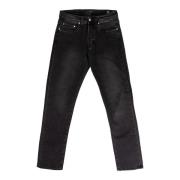 Liu Jo Regular Stretch Denim Jeans Black, Herr