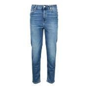 Tommy Hilfiger Klassiska jeans med tygblandning Blue, Dam