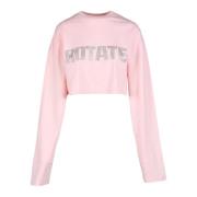 Rotate Birger Christensen Tshirt Pink, Dam