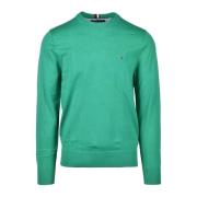 Tommy Hilfiger Bomullsblandning Tröja Green, Herr