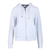 Sun68 Bomull Elastan Sweatshirt White, Dam