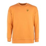 Lyle & Scott Oversized Sweatshirt för kvinnor Orange, Dam