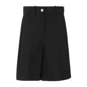 Patou Stiliga Sommar Shorts för Kvinnor Black, Dam