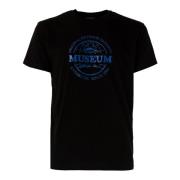 Museum Leo Herr T-shirt Black, Herr