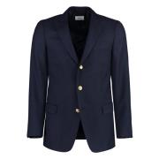 Bally Ullblazer med Reverskrage Blue, Herr