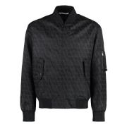 Valentino Iconographe Nylon Bomberjacka Black, Herr