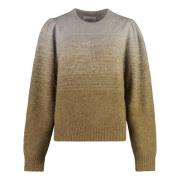 Isabel Marant Étoile Faded dye crew-neck sweater Beige, Dam