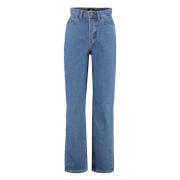 Dickies Vanliga jeans med koppar nitar Blue, Dam