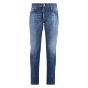 Dsquared2 Stiliga 'Cool Guy' Denim Jeans Blue, Herr