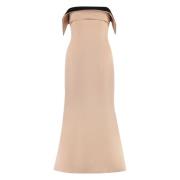 Philosophy di Lorenzo Serafini Off-Shoulder A-Linje Klänning Pink, Dam