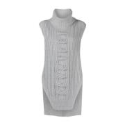 Stella McCartney Mysig Turtleneck Sweater Gray, Dam