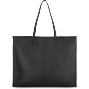 Dolce & Gabbana Läder Toteväska Black, Herr