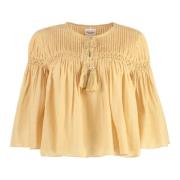 Isabel Marant Étoile Tops Beige, Dam