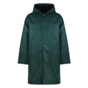 Drole de Monsieur Nylon Parka med Fleecefoder Green, Herr