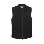 Les Deux Field Vest med hel dragkedja Black, Herr