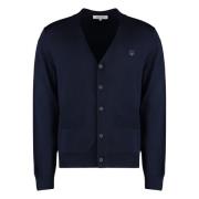 Maison Kitsuné Knitwear Blue, Herr