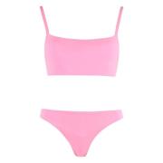 Lido Sportig Bra Bikini Pink, Dam