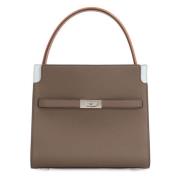 Tory Burch Radziwill Läderhandväska Beige, Dam