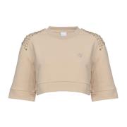 Pinko T-Shirts Beige, Dam