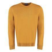 Drumohr Knitwear Yellow, Herr