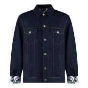 Burberry Denim Jacka Blue, Herr