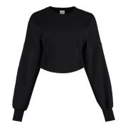 Pinko Sweatshirt med broderad Love Birds Black, Dam