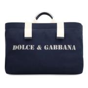 Dolce & Gabbana Tote Bags Blue, Herr