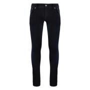 Dondup Distressed Skinny Jeans med Elastan och Bomull Blue, Herr