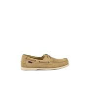 Sebago Dockside Läderskor Beige, Herr