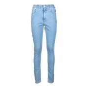 Tommy Jeans Bomull Elastan Jeans Blue, Dam