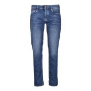 Emporio Armani Stiliga Jeans med Bomull och Elastan Blue, Herr