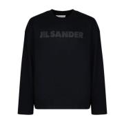 Jil Sander Svarta T-shirts och Polos Black, Herr