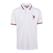 U.s. Polo Assn. Bomull Polo Tröja White, Herr