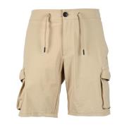 MC2 Saint Barth Stiliga Bermuda Shorts Beige, Herr