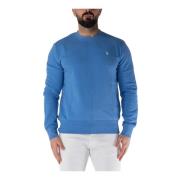 Polo Ralph Lauren Logo Crewneck Sweatshirt Blue, Herr