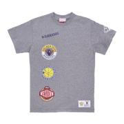 Mitchell & Ness Golden State Warriors T-tröja Gray, Herr