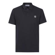 Stone Island Slim Fit Pikétröja Blue, Herr