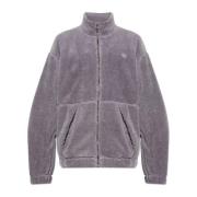 Adidas Originals Fleece med broderad logotyp Purple, Herr