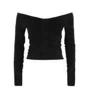 Alexander Wang Long Sleeve Tops Black, Dam