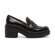 Roberto Festa Block Heel Loafers för kvinnor Black, Dam