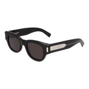 Saint Laurent Fyrkantig Ram Solglasögon SL 573 Black, Unisex