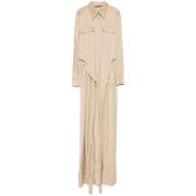 Alberta Ferretti Beige Klänning Kollektion Beige, Dam