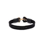 Tom Ford Svart Bijoux T-Bar Graverat Logotyp Black, Herr